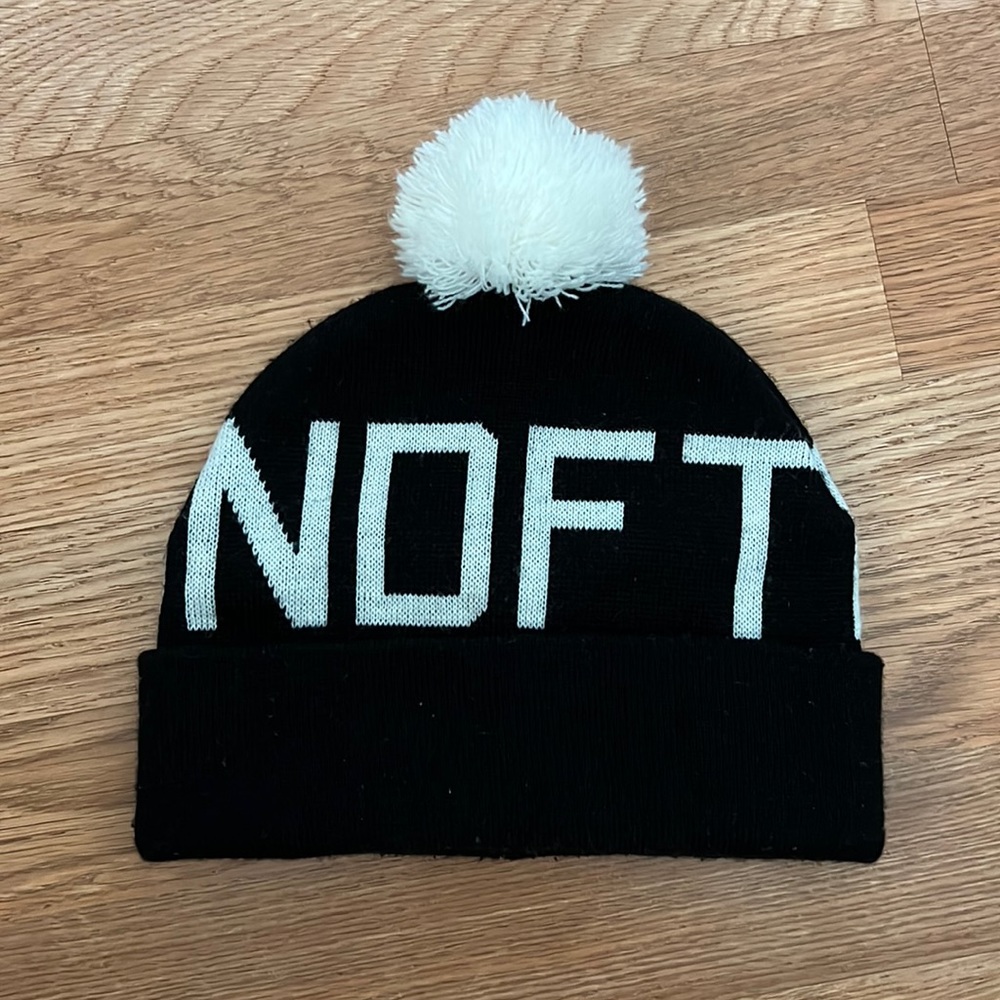 Black Undefeated Beanie